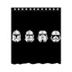 thumbnail image 1 of Cortina de ducha de Star Wars, juego de cortina de baño con ganchos, tamaño 66 x 72 pulgadas, 1 of 3