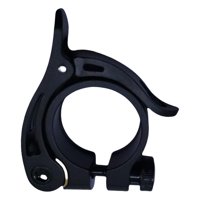 Ioensy - Abrazadera Para Tubo De Asiento De Bicicleta De 31,8 Mm, Accesorio De Aleación De Aluminio Negro De Fácil Instalación