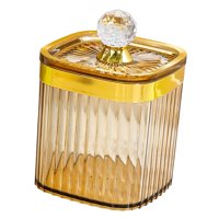 Magideal - Recipiente Para Nueces De Café, Recipiente Para Alimentos De Cocina, Tarro De Almacenamiento Hermético Con Tapa Para Nueces, Café, Pasta, Especias, Ha Marrón