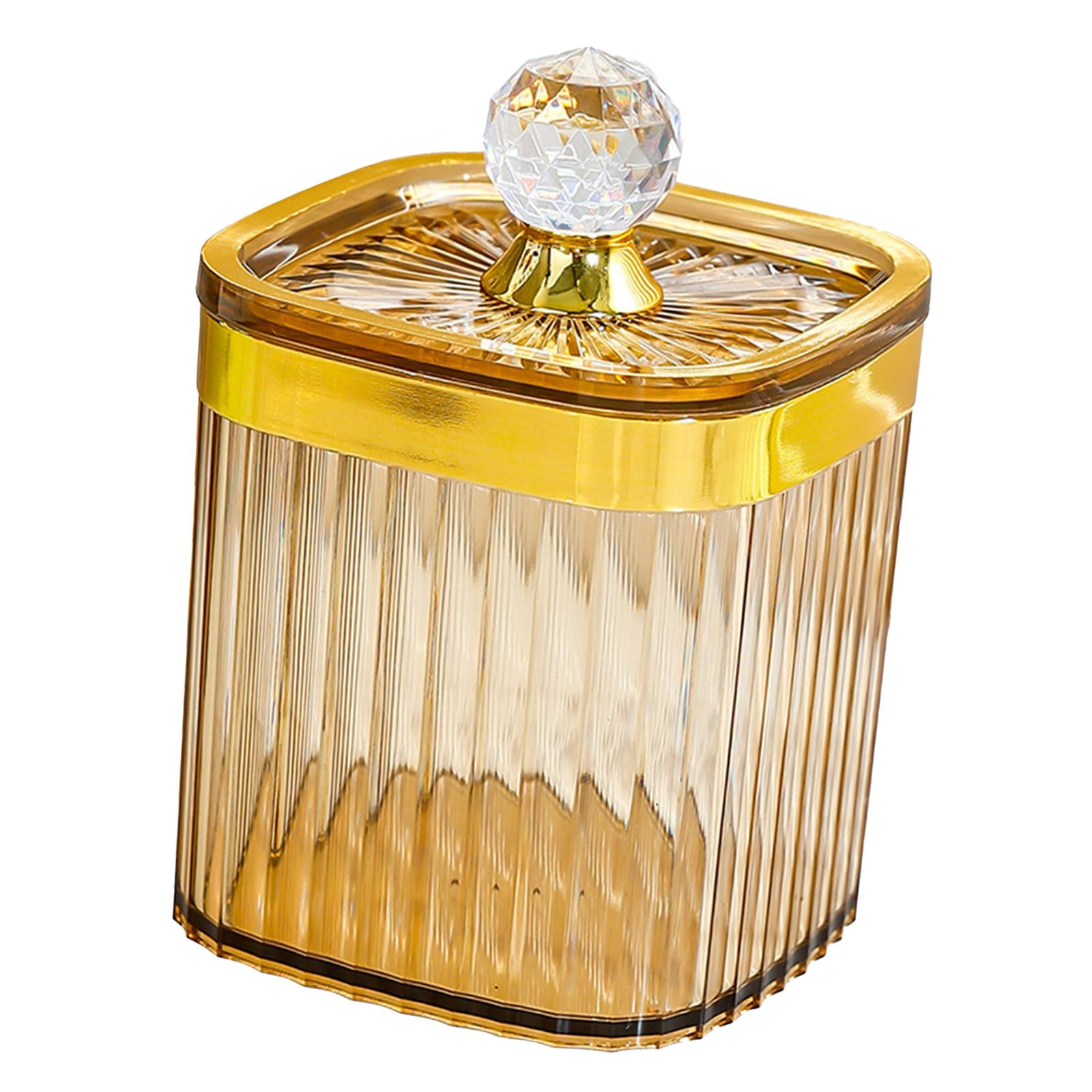 Magideal - Recipiente Para Nueces De Café, Recipiente Para Alimentos De Cocina, Tarro De Almacenamiento Hermético Con Tapa Para Nueces, Café, Pasta, Especias, Ha Marrón