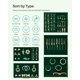 thumbnail image 4 of Joyero SONGMICS de 5 capas con 3 cajones laterales, color verde bosque, 4 of 7