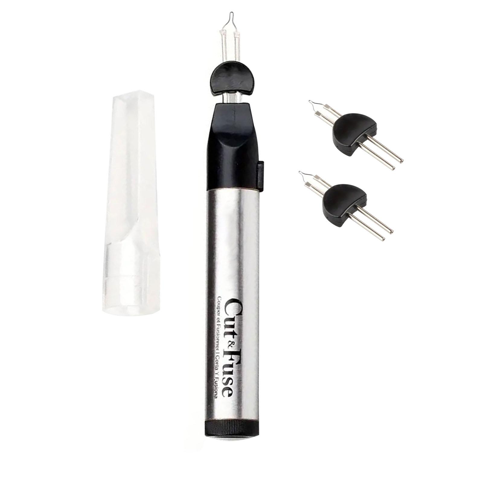 Magideal - Herramienta De Quemador De Hilo, Herramientas Portátiles De Mano Rápida, Pluma De Soldadura Encerada Con Cremallera Para Fabricación De Joyas, Hobby,