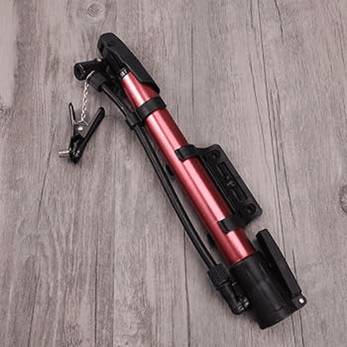 Genérico - Bombin Bicileta Alta Presion Bicicleta Rojo