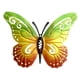 thumbnail image 3 of Mariposa Decoraciones De Pared Esculturas De Pared Estatuillas Para Jardín Decoraciones Para El Hogar Verde Amarillo Azul, 3 of 3