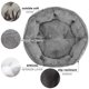 thumbnail image 4 of Cama para mascotas Asvin Small para perros pequeños y gatos de interior, color gris, 4 of 6