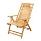 thumbnail image 4 of Silla Reclinable Silla De Dormitorio Silla Plegable De Madera Para Balcón Patio Trasero Silla De Playa Reposacabezas, 4 of 5