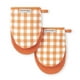 thumbnail image 1 of Juego de 2 guantes de cocina KitchenAid a cuadros, minialgodón, 1 of 3