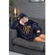 thumbnail image 3 of Sudadera con capucha Wearable Blanket Harry Potter para mujer, color gris, 3 of 7
