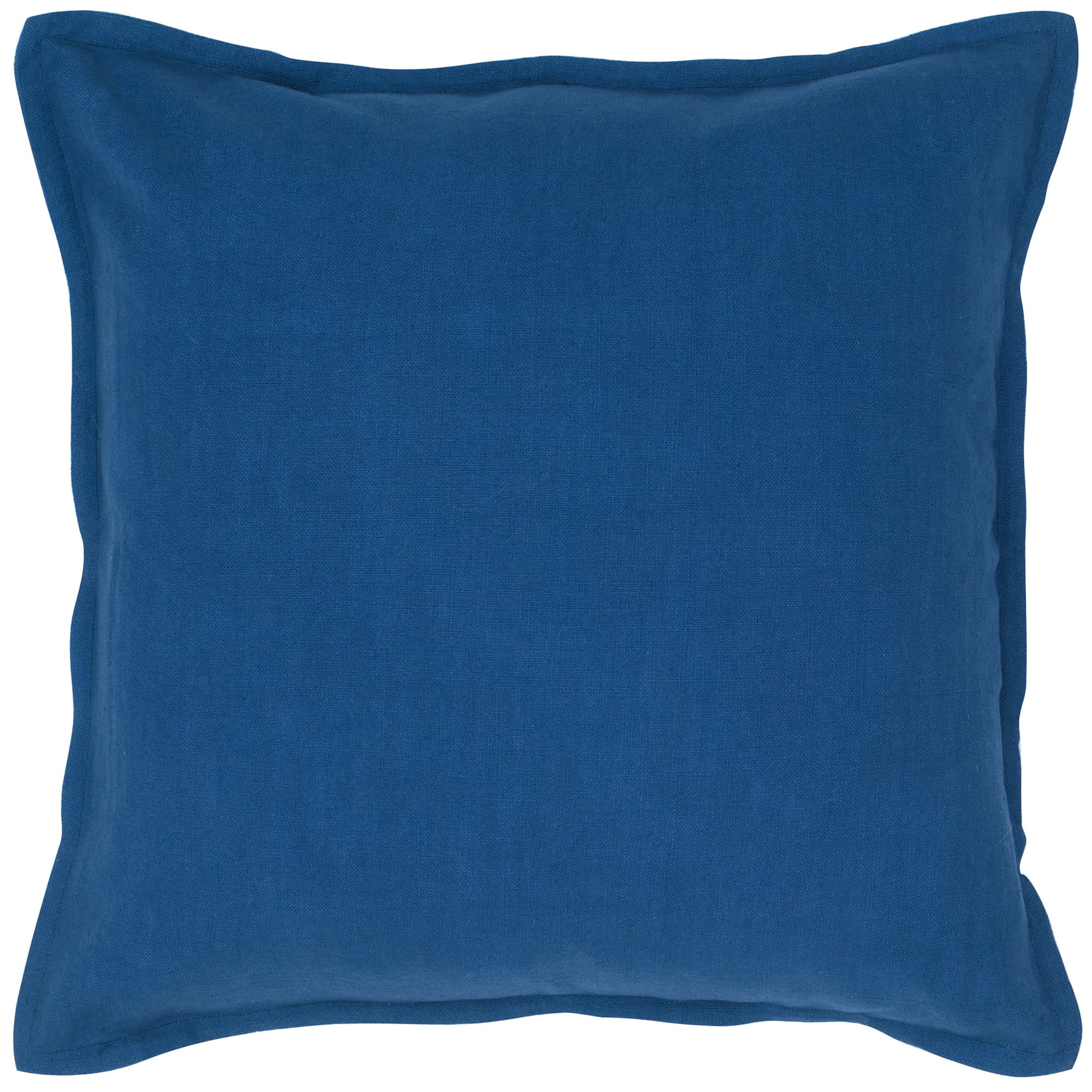 Almohada Decorativa Rizzy Home T04401 Con Relleno De Plumón, 20 X 20 Pulgadas, Color Índigo