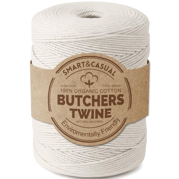 Hilo de cocina tipo butcher twine SMART&CASUAL 100% algodón 457 m 2 mm