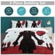 thumbnail image 5 of Pennywise Bedding Set Duvet Cover Comfortable and Lightweight Cartoon Bedding 3 Piece Bed Set, 5 of 5