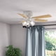 thumbnail image 3 of Ventilador de techo Hunter Crestfield 54207 132 cm con luces LED, color blanco, 3 of 8