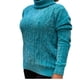 thumbnail image 2 of Sweater Mujer Cuello Alto Chenil Otoño Invierno Colores 611, 2 of 4