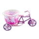 thumbnail image 1 of Bicicleta Flor Artificial Decoración Planta Soporte Canasto De Flores Para Interior Al Aire Libre Rosa, 1 of 3