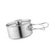 thumbnail image 3 of Olla Plegable Con Tapa Para Utensilios De Cocina, Para Picnic, Senderismo, Pesca, 1600 Ml, 3 of 3