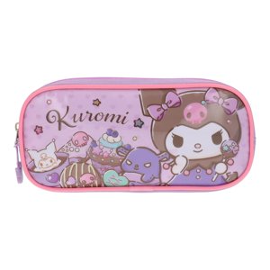 Estuche Escolar Niña Kuromi Morado Hello Kitty