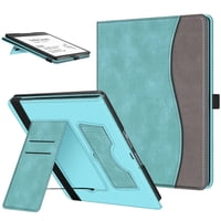 Funda Fintie Con Soporte Para Kindle Scribe De 10,2'' Con Ranura Para Tarjetas, Color Turquesa