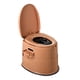 thumbnail image 2 of Inodoro portátil para exteriores, orinal móvil, cubo interior extraíble, inodoro de viaje, inodoro para acampar, para viajes, Camping, interior, hogar Caqui, 2 of 5