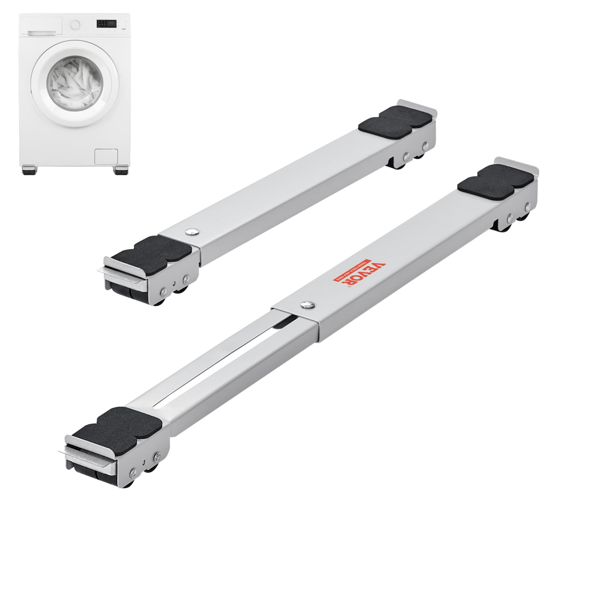 Appliance Rollers Vevor Heavy Duty Mobile Base Blanca