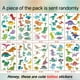thumbnail image 3 of Cartoon Kids Tattoo Sticker Waterproof Sweat Dinosaur Animal Tyrannosaurus Temporary Body Sticker, 3 of 4