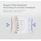 thumbnail image 5 of Cinturón de soporte lumbar para hernia discal, cinturón de soporte lumbar, cinturón de soporte de espalda, cinturón ortopédico de soporte lumbar, faja lumbar con tiras curvas de aluminio para ciática, 5 of 7
