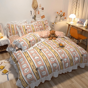 Genérico - Juego Ropa Cama Sabana + Funda Plumón 2 Plazas Hm31