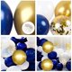 thumbnail image 4 of Kit de guirnaldas con globos JHESAO, azul marino y dorado, 121 piezas, 4 of 7