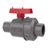 Válvula De Bola Pvc-U 75Mm. Tipo Americana Hi-Hi - Connor