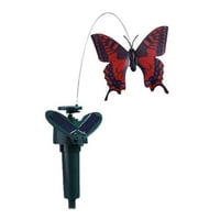 Genérico - Mariposa Solar Con Iluminación Y Movimiento Para Jardín - Ps Colores Variados