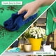 thumbnail image 5 of Esterilla para trasplantar plantas de interior y evitar el desorden, bandeja impermeable gruesa de 66 cm x 66 cm, plegable, portátil, ideal para jardinería, ideal como regalo para hombres y mujeres, c, 5 of 6