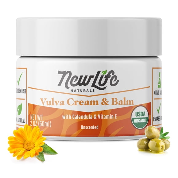 Crema Vulva Certificada Como Orgánica Con Caléndula 60 Ml