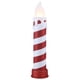 thumbnail image 1 of Lámpara Mr. Christmas 61 cm de vela de franjas moldeada por soplado LED, 1 of 2