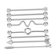thumbnail image 5 of 8pcs Industrial Piercing Ball Barbell Ear Bar Pendiente 14G Mujeres Plata, 5 of 5