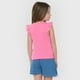 thumbnail image 2 of Polera Niña Kids Manga Corta Rib Rosado Corona, 2 of 5