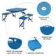 thumbnail image 4 of Mesa de Camping con Asientos Azul, 4 of 6