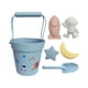 thumbnail image 3 of 6 Piezas Niños Sandbox Juguetes Interior Juego Regalo Playa Cubos Pala Conjunto De Herramientas Azul, 3 of 5
