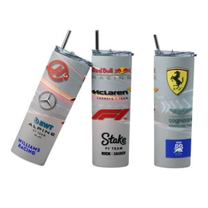 Sm - Termo Botella Termica F1 Escuderias Formula 1 Blanco 10