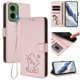 thumbnail image 2 of Motorola MOTO G35 5G Funda Billetera con Estampado de Gato, Rosa, 2 of 6