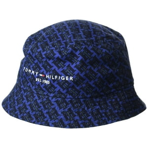 Sombrero De Pescador Tommy Hilfiger Establecido Para Hombre, Azul Marino/Verde
