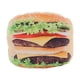 thumbnail image 1 of Almohada De Peluche Con Forma De Comida Simulada Para Dormitorio Coche Hamburguesa, 1 of 5