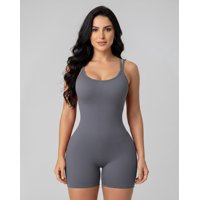 Flix Spa - Enterizo Deportivo Gym Mujer Con Push Up Y Tirantes