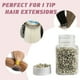 thumbnail image 3 of 1000 cuentas de silicona para extensiones de cabello humano con microeslabones, 5 x 3 x 3 mm, 3 of 5