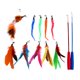 thumbnail image 5 of Funny Cat Feather Teaser Wand Toys Con 10 Recargas Juguete De Entrenamiento Suministros Para Mascotas, 5 of 5
