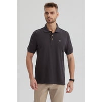 Fashionspark - Polera Hombre Pique Básica Lisa Marengo - V