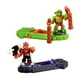 thumbnail image 3 of Mini Battling Warriors Versus Pack TMNT Michelangelo contra Bebop, 3 of 5