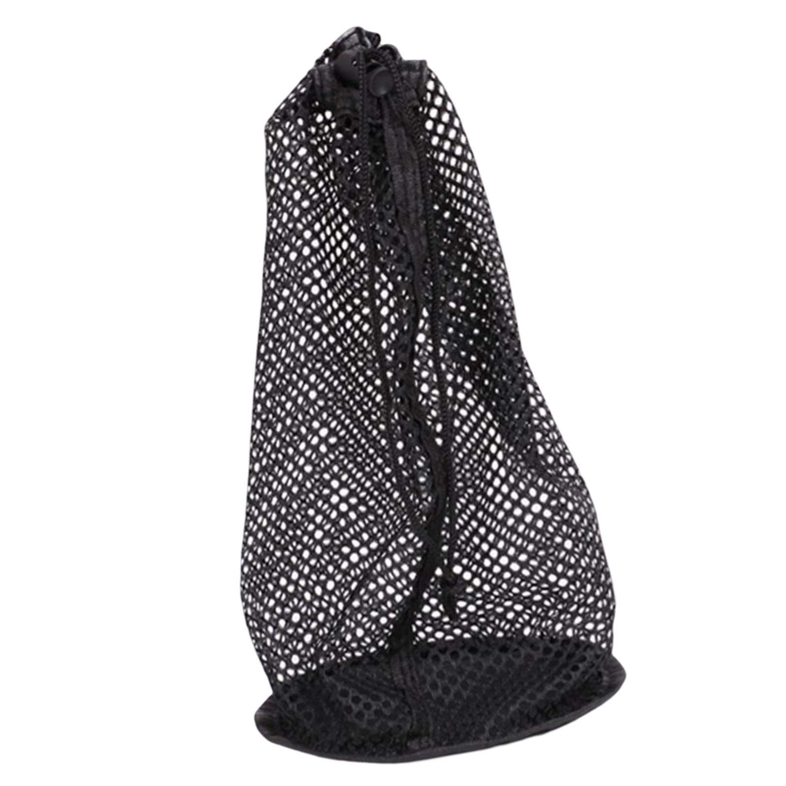 Ioensy - Bolsa De Nailon Para Almacenamiento De Pelotas De Golf, Bolsa De Red De Malla, Accesorios De Golf, Bolsa Para Pelotas De Tenis M 4,92X10,24 Pulgadas