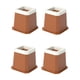 thumbnail image 1 of Elevadores De Muebles Elevadores De Cama Antideslizantes Para Mesa De Sofá Cama Trapezoidal Marrón, 1 of 5