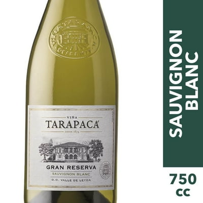 Vino Blanco Gran Reserva Sauvignon Blanc Botella 750 Ml Tarapacá