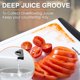 thumbnail image 4 of Juego de 4 tablas de cortar Empune Plastic Kitchen con ranuras para jugo, 4 of 7