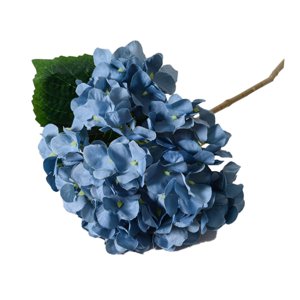 Bothyi - Hortensia De Tela De Seda De 17,7 Pulgadas Con Tallo Para Hoteles Y Tiendas, Hecha A Mano